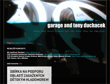 Tablet Screenshot of garageband.cz